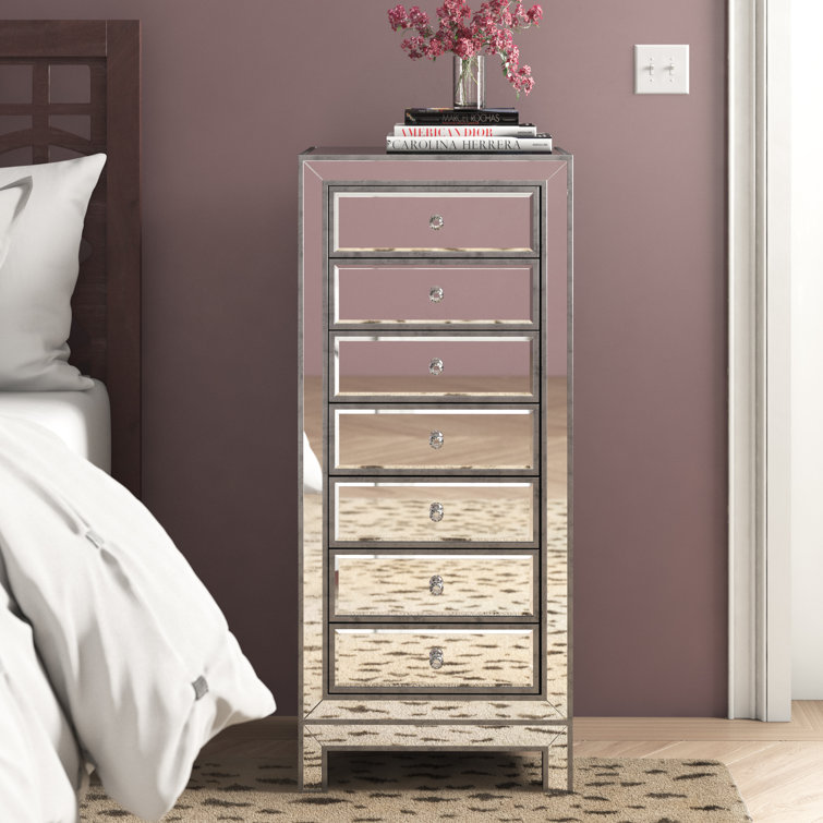 Mirrored lingerie dresser discount